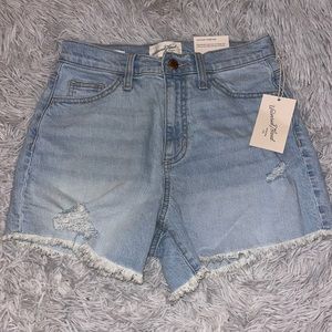 Universal Threads Light Wash Denim Shorts